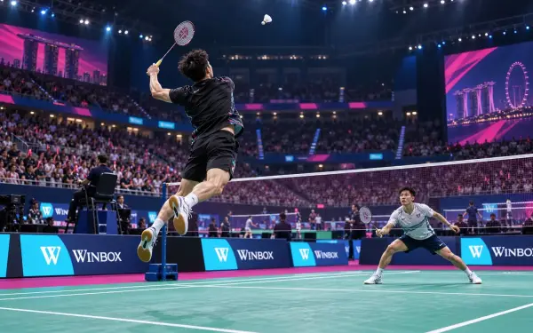 Winbox at KFF Singapore Badminton Open 2026